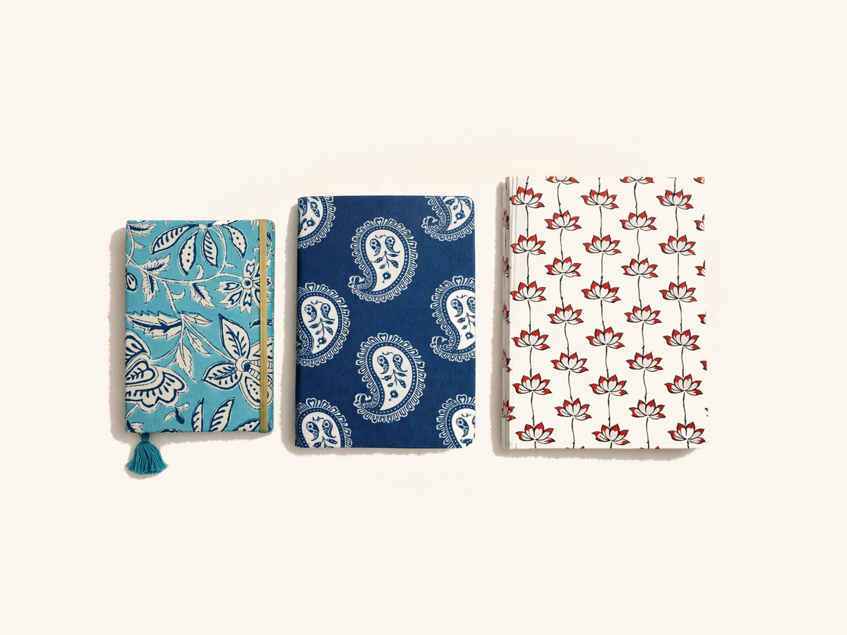 Block Printed Diaries