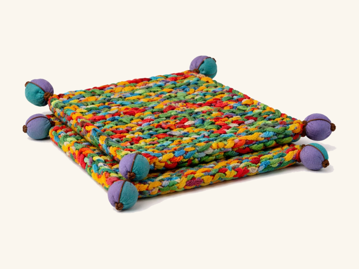 Recycled Fabric Coasters